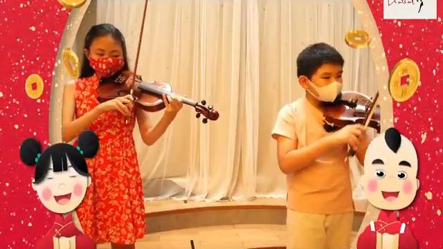 Belcanto Violins Music Studio Chinese New Greetings 2022 新春乐小提琴 смотреть онлайн