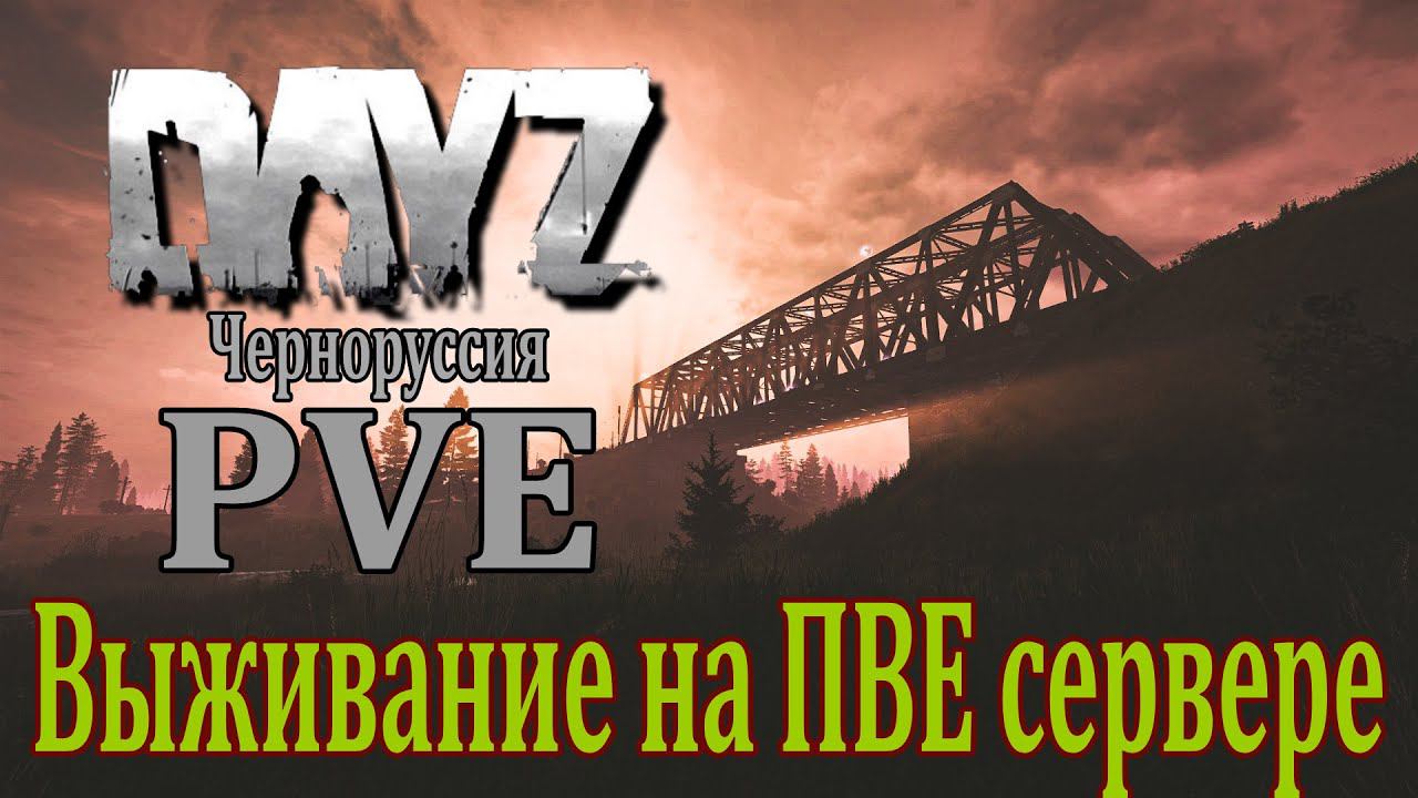 DAYZ | PVE | ВЫЖИВАНИЕ НА ПВЕ СЕРВЕРЕ | НА СКОЛЬКО АТМОСФЕРНО | DayZ Chernarus смотреть онлайн