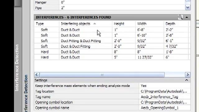 AutoCAD MEP 2010 - Interference Detection - Part 1 смотреть онлайн