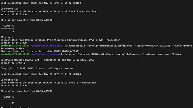 Mock oracle data смотреть онлайн