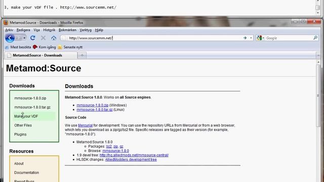 How to install SourceMOD to your Counter-Strike Source Dedicated Server смотреть онлайн