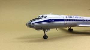 Сборка модели "ТУ-134А", 1:144 (ЗВЕЗДА)