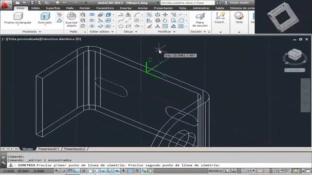 Conector en AutoCAD 2013 смотреть онлайн
