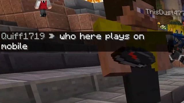 I Challenged MOBILE Minecraft Players While CHEATING With KEYBOARD AND MOUSE.. смотреть онлайн