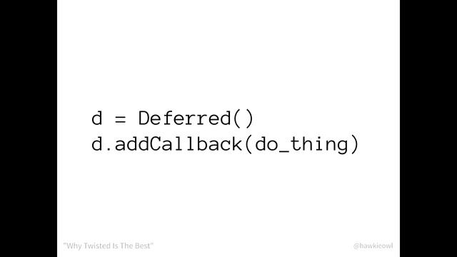 Why Twisted Is The Best And How It Will Make Your Application Awesome смотреть онлайн