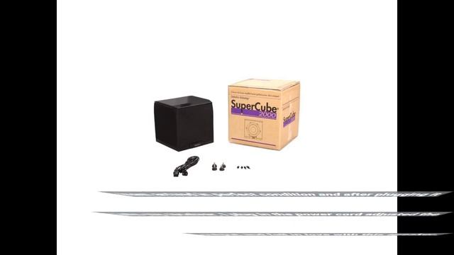 User Review: Definitive Technology SuperCube 2000 Ultra-Compact 7 1/2" Powered Subwoofer Supe... смотреть онлайн