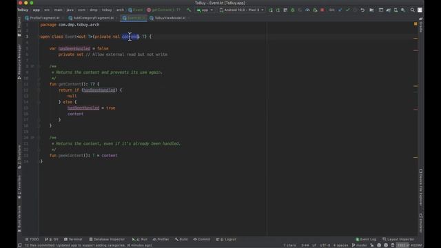 Google's suggestion to communicate events in MVVM смотреть онлайн