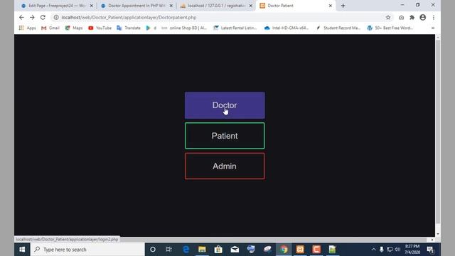 Free Project Doctor Appointment In PHP with source code смотреть онлайн