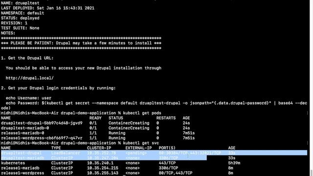 Deploy Drupal application using Helm chart with custom configuration | Ingress enabled in helm смотреть онлайн
