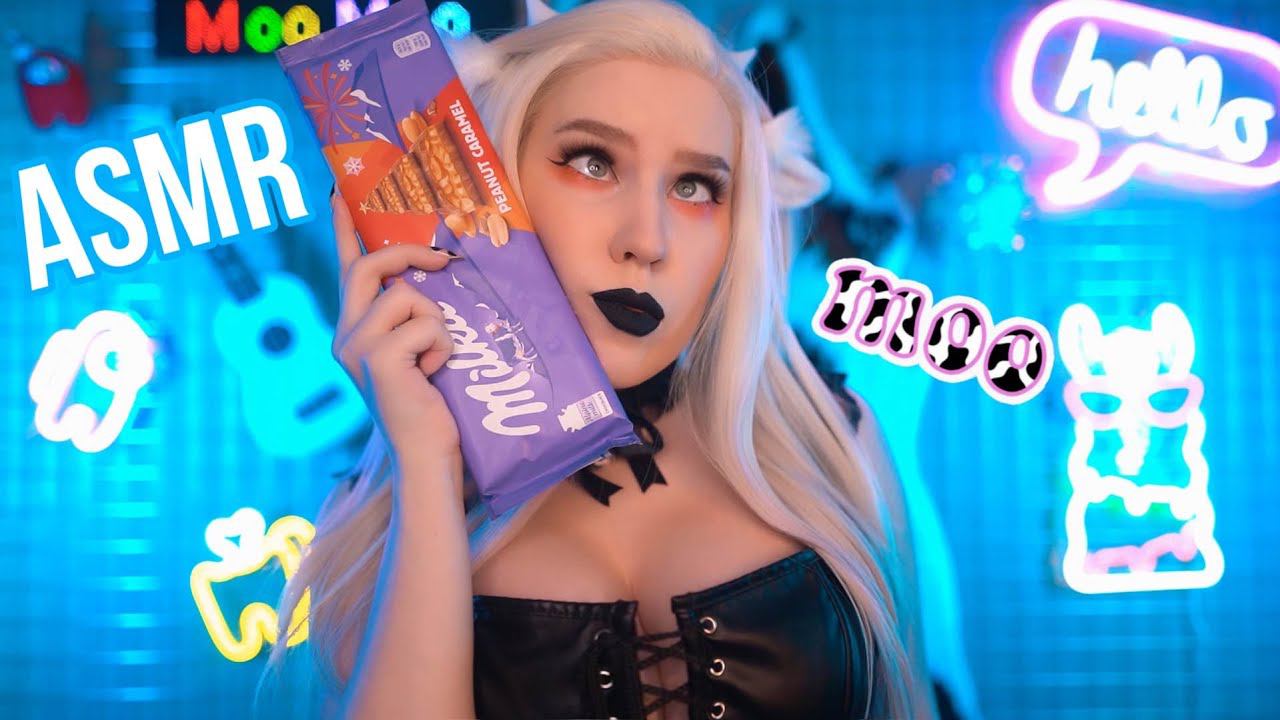 АСМР ШОКОЛАД ASMR CRUNCHY CHOCOLATE смотреть онлайн