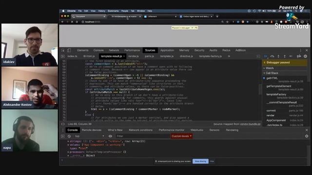 commit #7 - Deep dive into lit-html internals and work loop upgrades w/ Iliya Idakiev смотреть онлайн