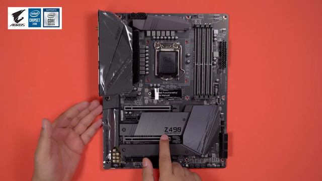 معاينة اللوحة Z490 AORUS Pro AX смотреть онлайн