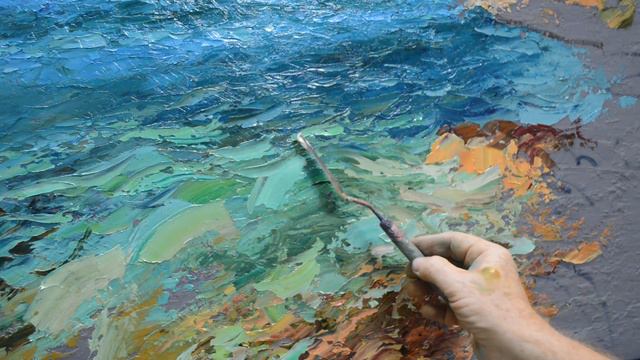 Cómo pintar un paisaje, Pintura al óleo, oil painting, aprender pintar al oleo, curso de pintura, смотреть онлайн