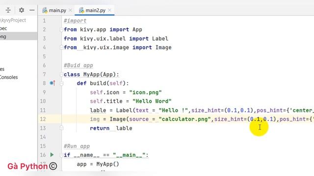Lập trình mobile app bằng python và kivy #3: Thêm hình ảnh, Boxlayout vào app смотреть онлайн