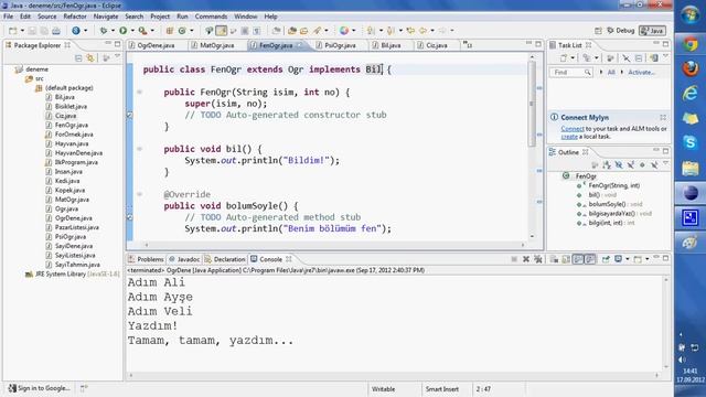 Sıfırdan Java 32 - Interface смотреть онлайн