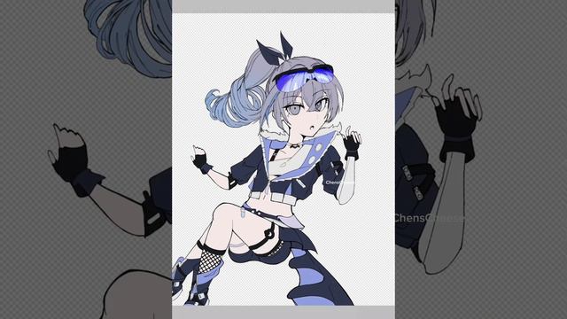 SILVER WOLF Speedpaint || Honkai: Star Rail смотреть онлайн