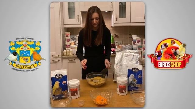 Приготовление смеси для птиц с красным оперением смотреть онлайн