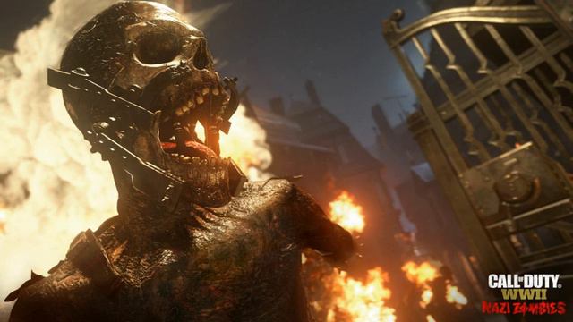 Call of Duty WW2 Nazi Zombies Main Menu Theme - "Untoten Requiem" смотреть онлайн