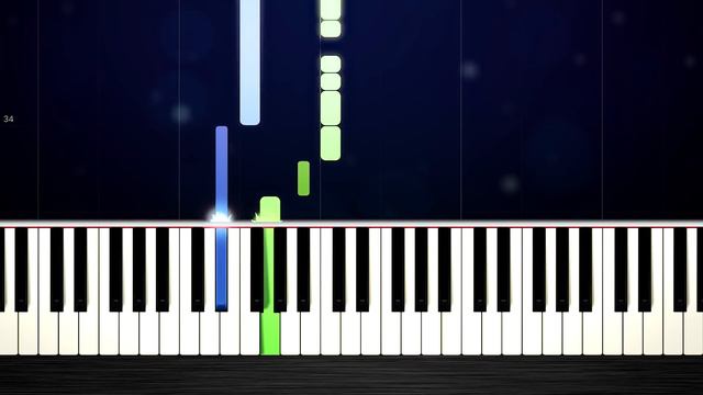 Wide Putin Walking - EASY Piano Tutorial by PlutaX смотреть онлайн