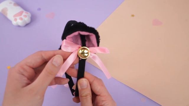 Ободок "Neko" черный смотреть онлайн