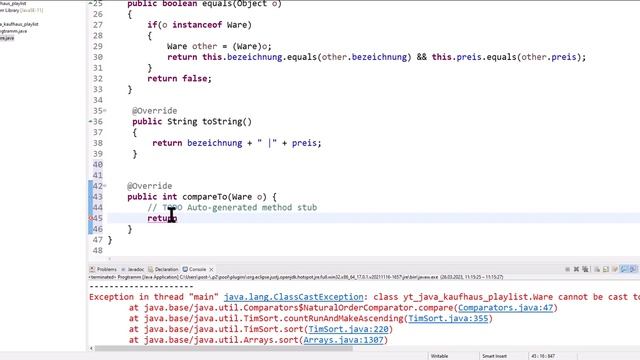 2. Teil - Collections in java: HashSet, TreeSet, Streams, Schnittmengen und Gruppierung von Daten смотреть онлайн