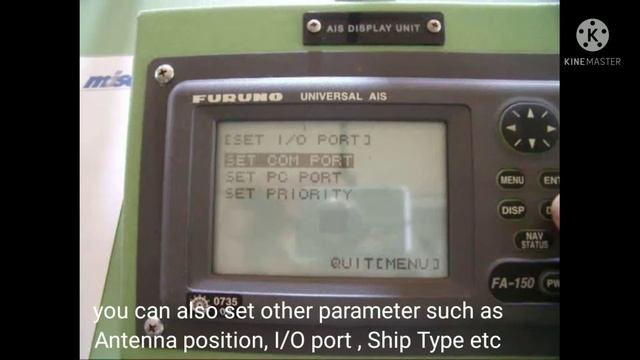 FURUNO FA 150 AIS, How to change SHIP NAME, MMSI, IMO number, CALL SIGN and Others смотреть онлайн
