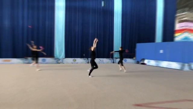 Тренировка! Мяч! Художественная гимнастика! Сборная Узбекистана с Екатериной Пирожковой смотреть онлайн