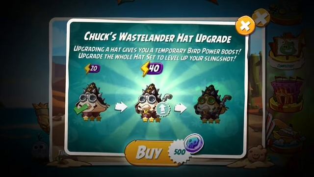 Upgrading Wastelander Hat Set to 2nd Star Level - Angry Birds 2 смотреть онлайн