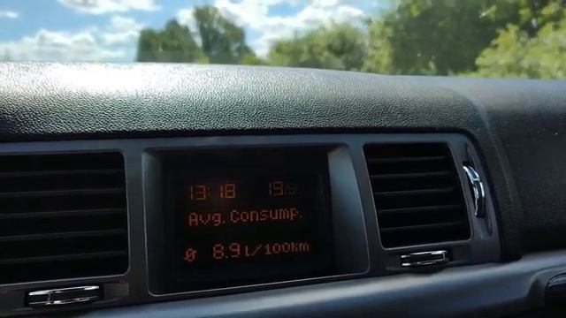 Тест #fuel8gift, экономия топлива 23,5% на Opel Vectra C, 230 л.с. смотреть онлайн