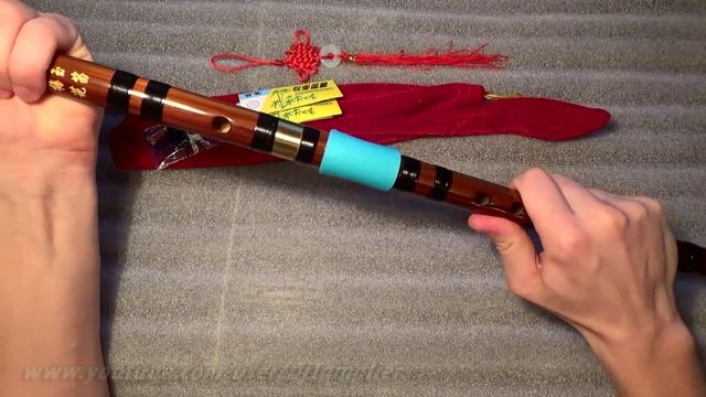Обзор Китайская бамбуковая флейта ДиЗи из Китая строй До DiZi AliExpress смотреть онлайн