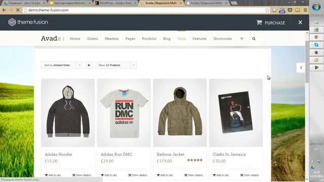 Супер Шаблон Для WordPress Avada Корпоративный, многофункциональный, стильный Резиновый дизайн! смотреть онлайн