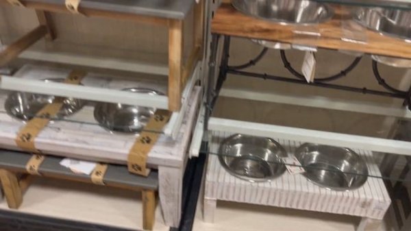 Shopping at HomeGoods