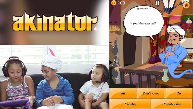 Akinator Knows Everything! STALKER APP COMES TO LIFE! Creepy GURU Fun! (FGTEEV GAMEPLAY / SKIT) смотреть онлайн