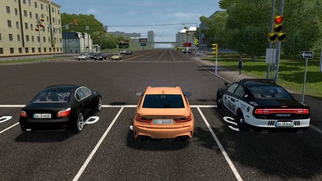 City Car Driving - BMW 3 M-Sport (G20) Street Racing смотреть онлайн