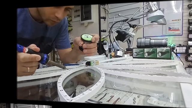 Светодиодный декоративный веер. смотреть онлайн