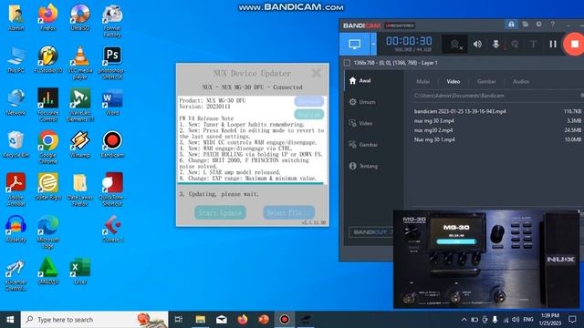 UPDATE !! FIRMWARE V3 KE V4 NUX MG 30 TERBARU смотреть онлайн