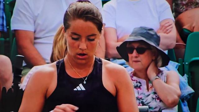 Cornet vs Burrage. 1 set. Nottingham 2023 смотреть онлайн