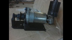 Самодельная лебедка для отвала на Ниву