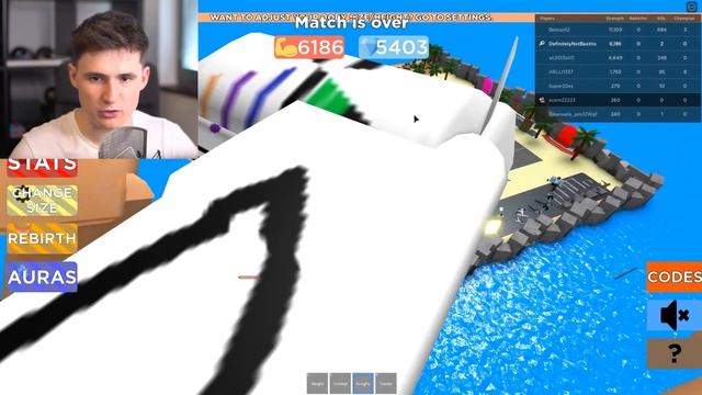 UNLOCKING MAX LEVEL MUSCLE BODY in Roblox! смотреть онлайн