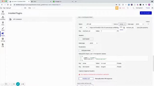 Bubble API connector: GET single and PUT API endpoints смотреть онлайн