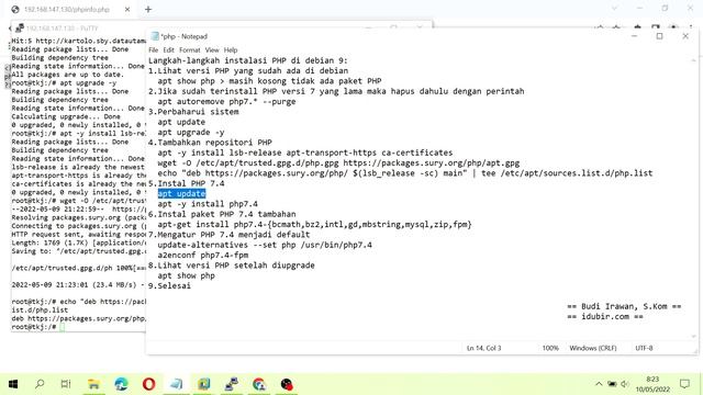 Cara Cepat Install PHP 7.4 di Debian 9 смотреть онлайн