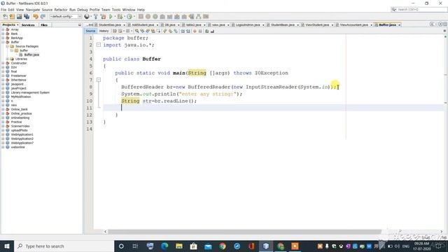 User input in java using bufferedReader class || JAVA || BufferedReader || смотреть онлайн
