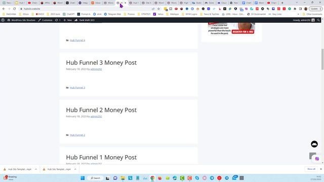 Hub Silo Template Demo Part 4 - WordPress Alpha смотреть онлайн