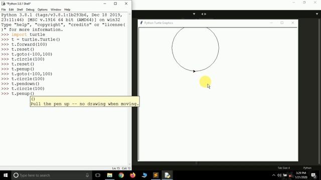 pyTurtle 6 | Goto method in turtle | Python | #pyGuru смотреть онлайн
