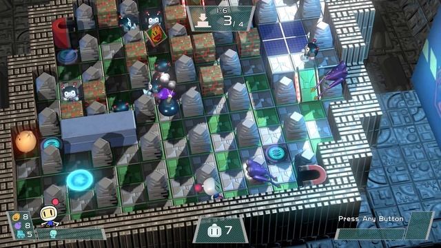 Super Bomberman R - World 1 Gameplay Walkthrough | Planet Technopolis смотреть онлайн