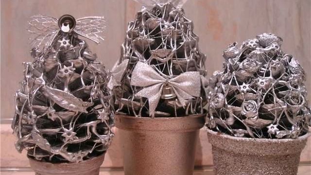 сделать букет из новогодних игрушек своими руками смотреть онлайн