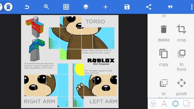 Как просто создавать рубашки в roblox смотреть онлайн