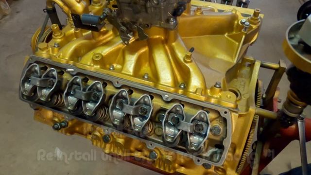 1970 Oldsmobile 455 Priming the Engine, Setting the Timing Mark, and Installing the Distributor смотреть онлайн