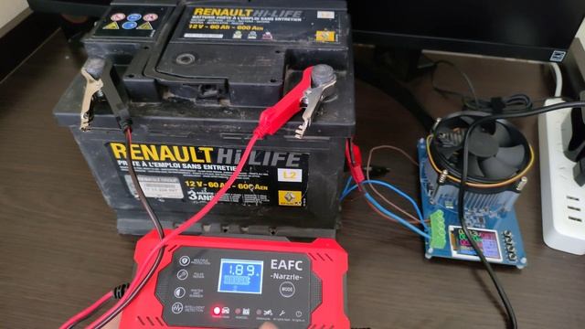 Narzrle EAFC Car Battery Charger 6A 12V імпульсна автомобільна зарядка. Огляд та тест