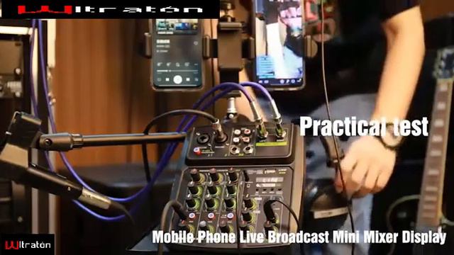 Mixer mejorado con bluetooth, USB, y PC смотреть онлайн